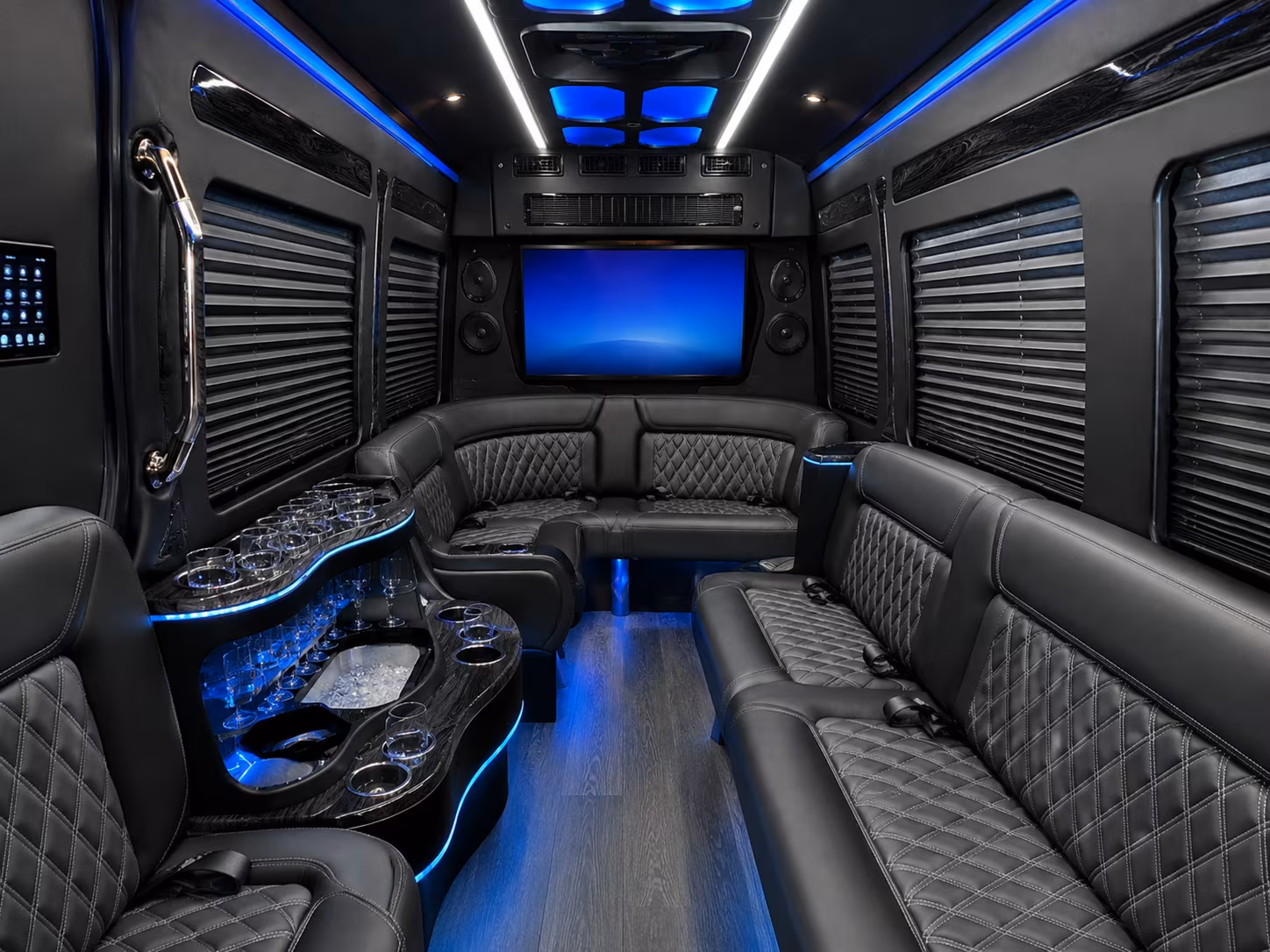 corporate event and conference shuttle buses in waco