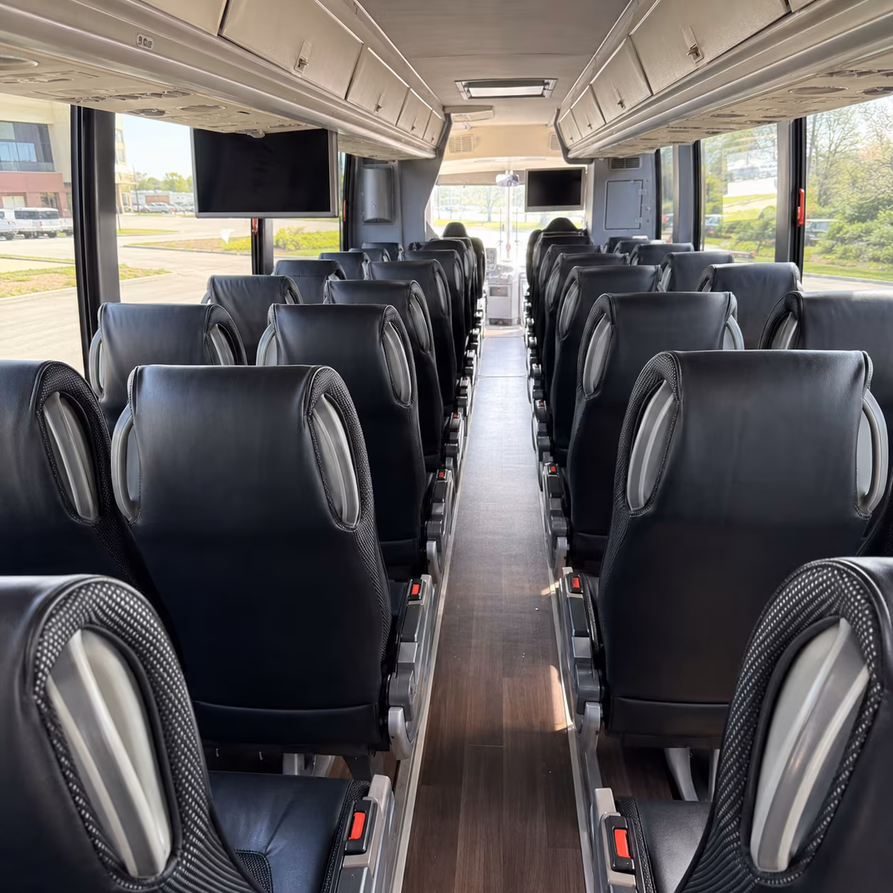 waco charter bus services interior