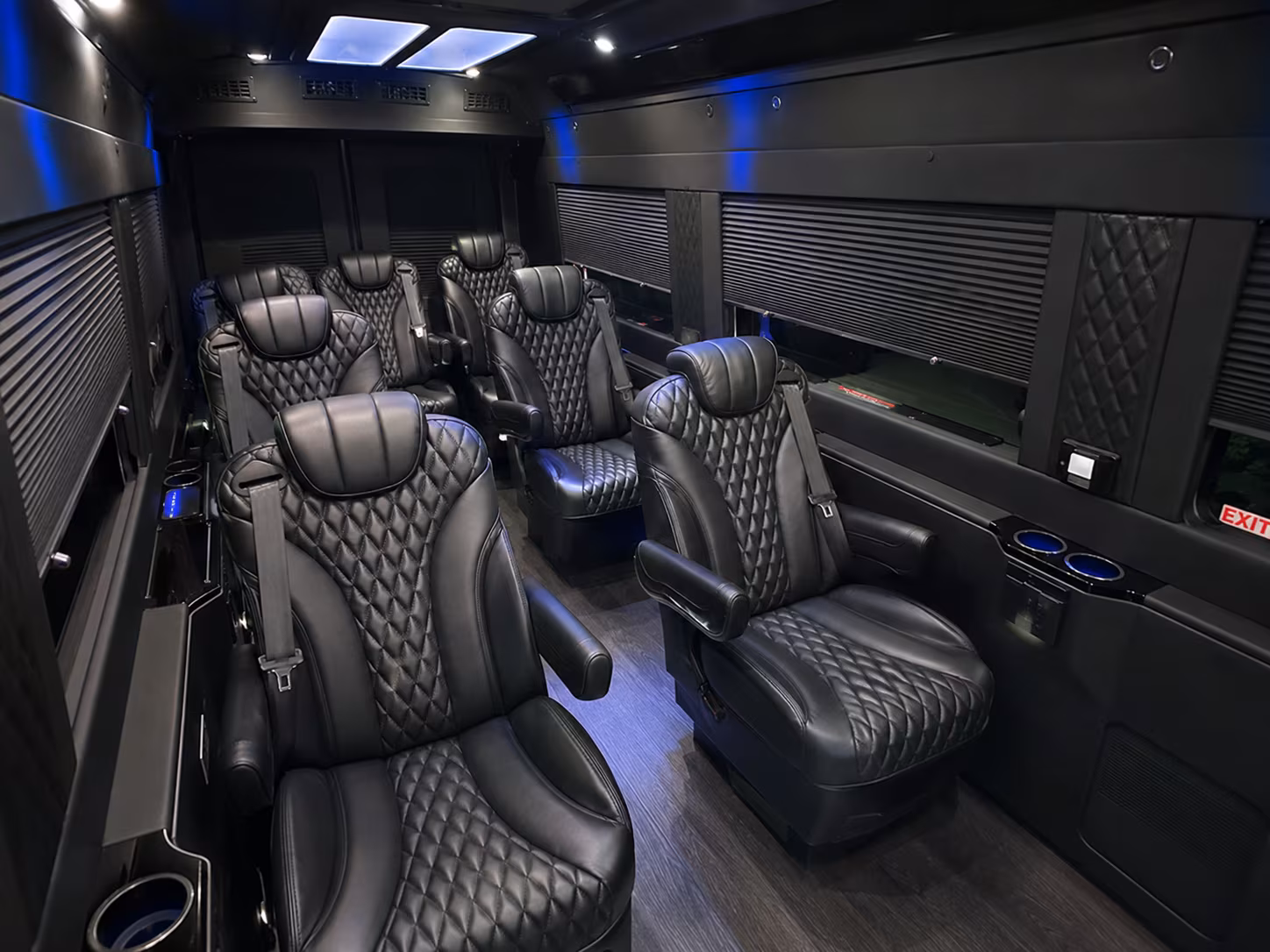 waco corporate event transportation onboard seating