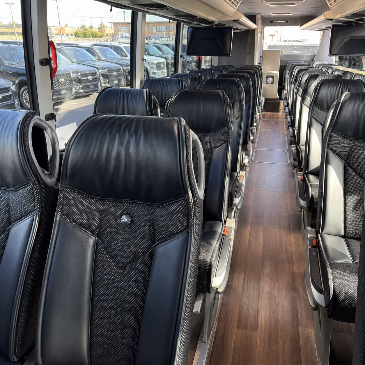 waco sporting event transportation onboard seating