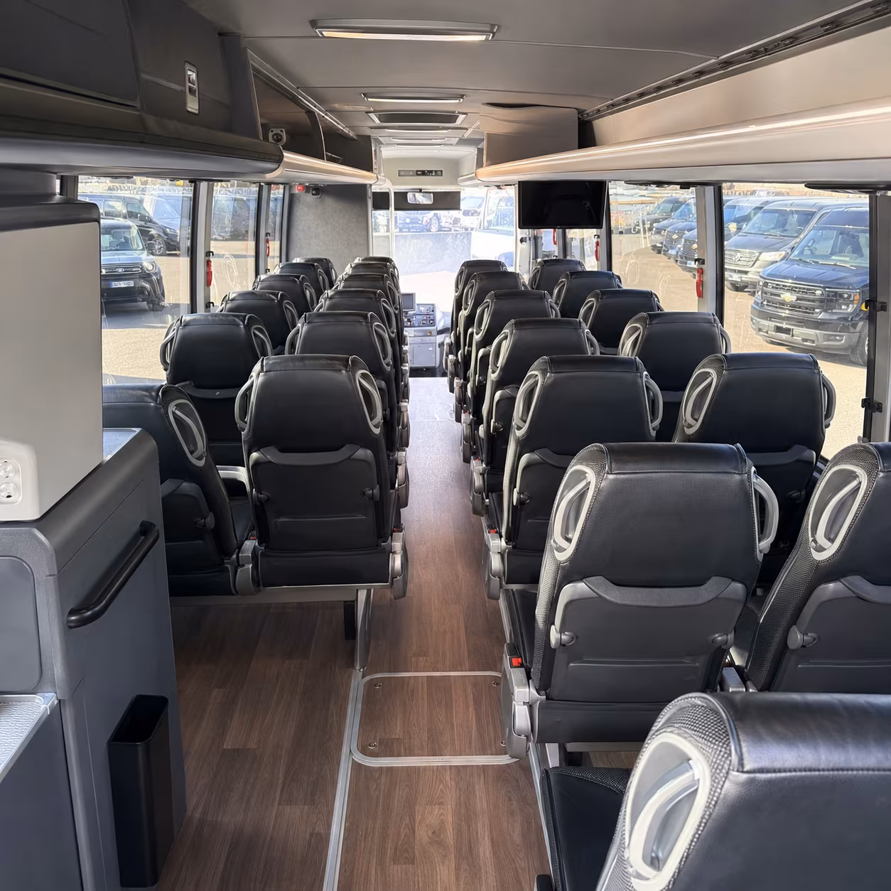 waco wedding transportation onboard seating