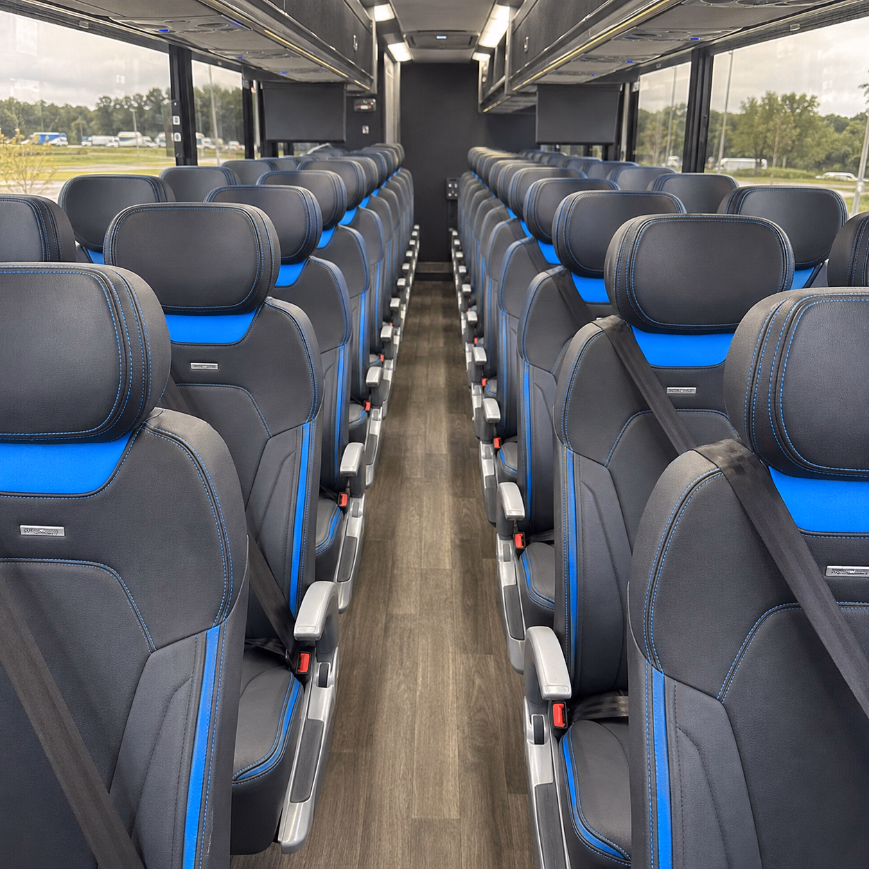 waco wine tour brewery transportation onboard seating