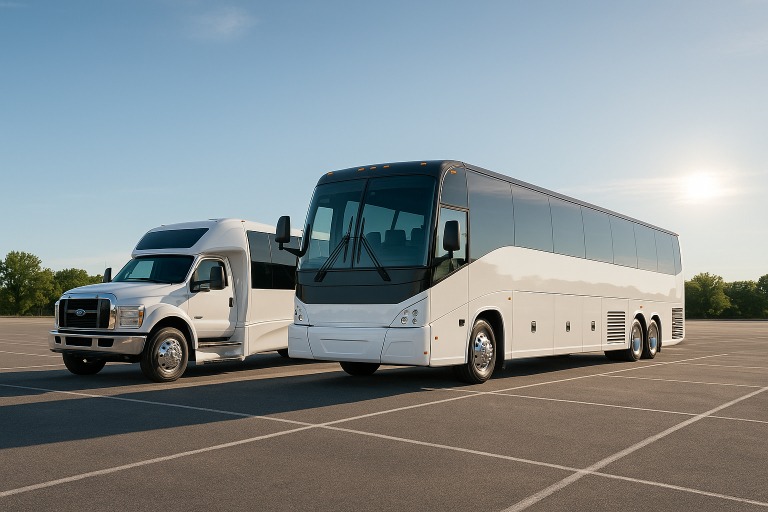 Charter Bus in Waco
